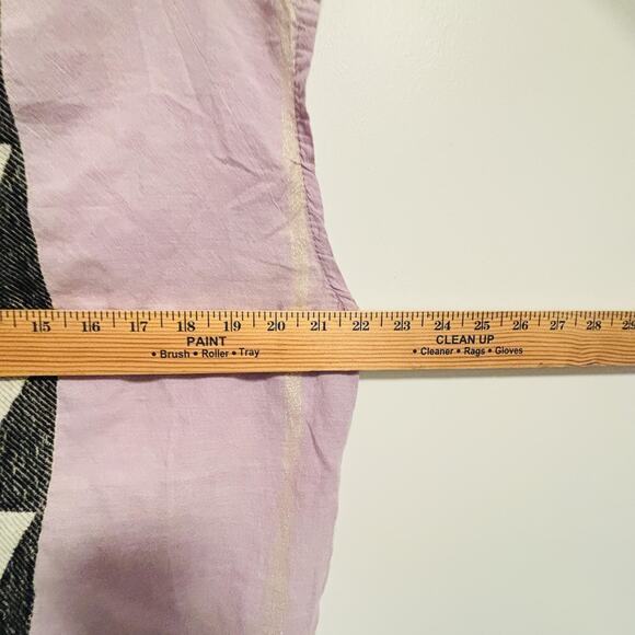 Pearl & Caviar Top Skirt Womens Size S/M Lilac Zakar Geometric Maxi Dress Set - Picture 13 of 14